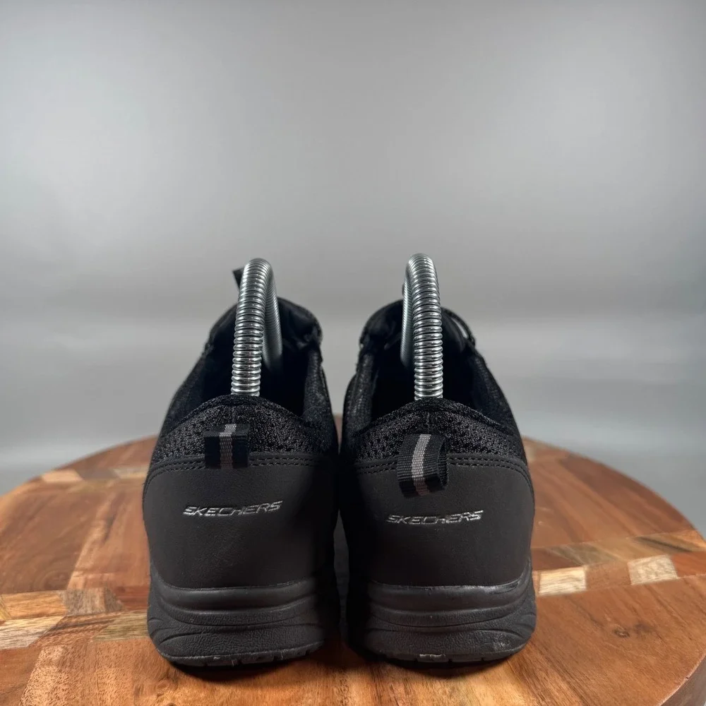 Skechers Gratis Sport Womens Black Memory Foam Comfort Walking Shoes Sz‎ 7